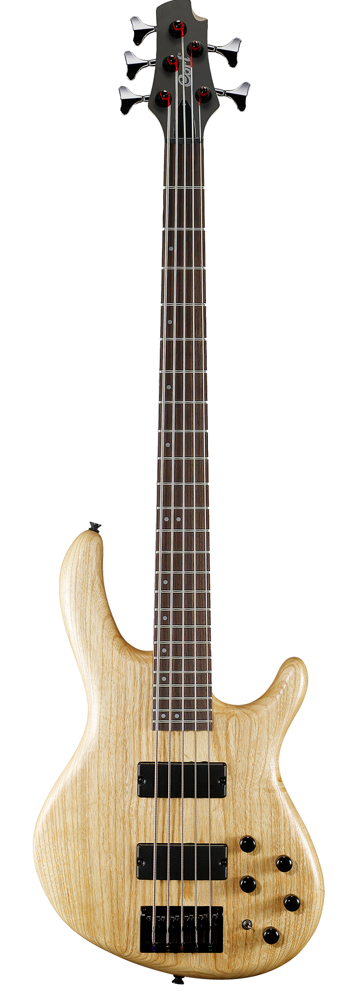 Cort Action Bass Deluxe AS 5 String Electric Bass Open Pore Natural