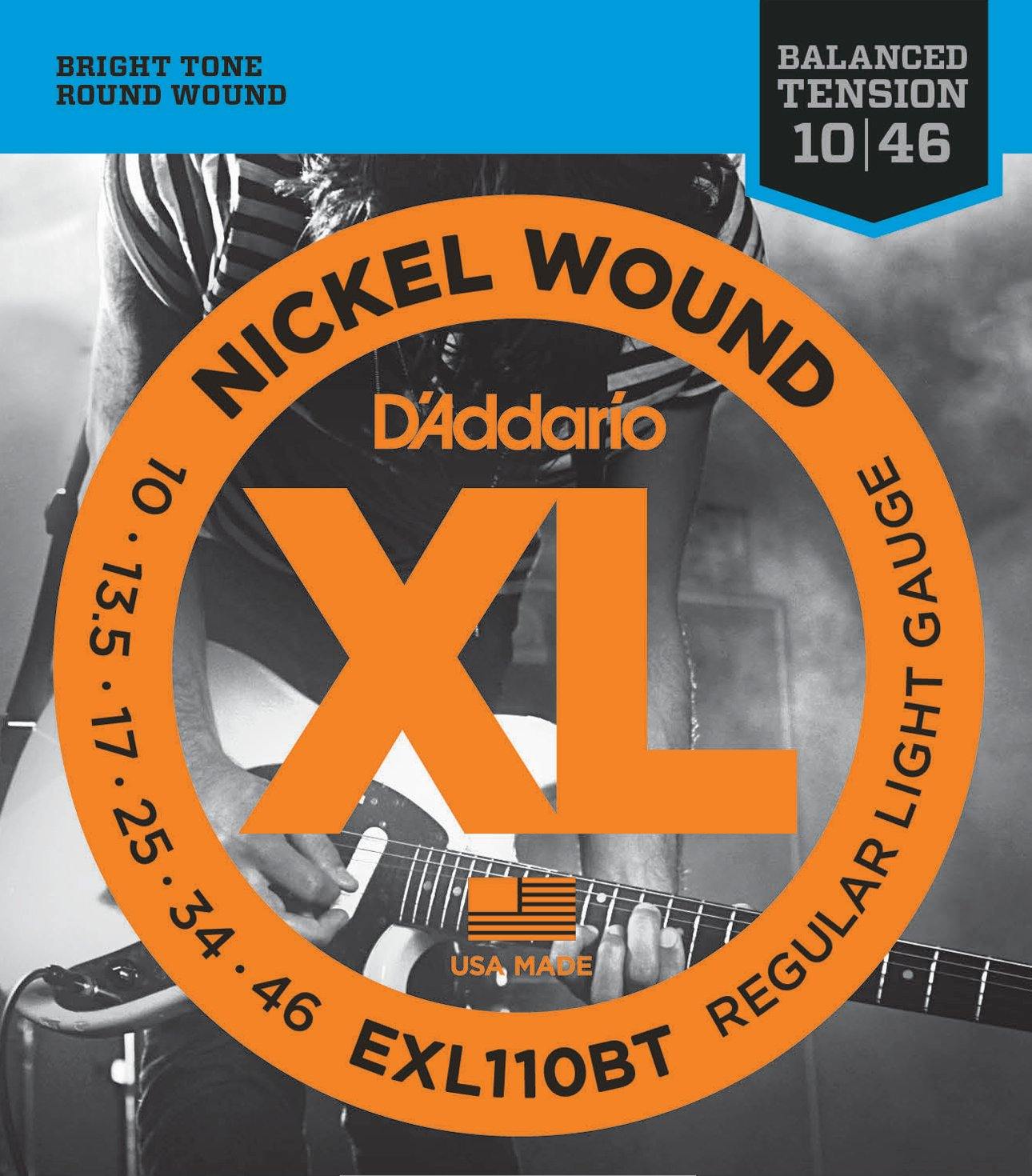 D Addario EXL110BT Nickel Wound Electric Guitar Strings Balanced