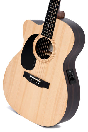 Sigma 000TCE Left Hand Electro Acoustic in Natural with SE-PT Preamp