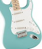 FSR Squier Sonic Stratocaster HSS White Pickguard Tropical Turqoise