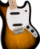 Squier Sonic Mustang Maple Neck WPG 2 Tone Sunburst