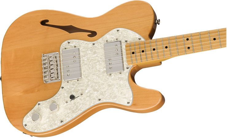 Squier Classic Vibe 70's Telecaster Thinline in Natural with Maple Fretboard