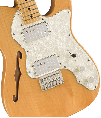 Squier Classic Vibe 70's Telecaster Thinline in Natural with Maple Fretboard