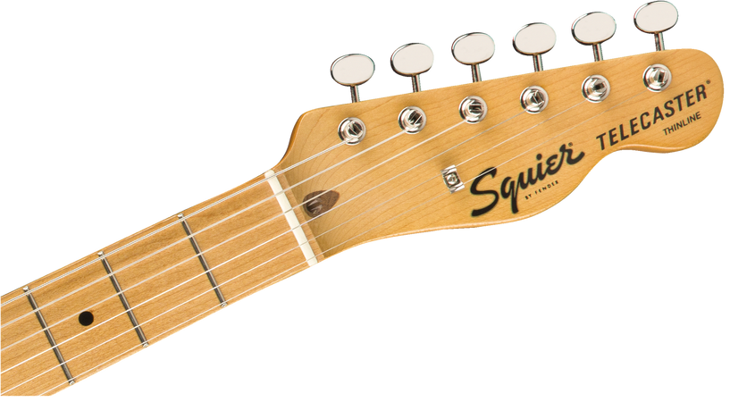 Squier Classic Vibe 70's Telecaster Thinline in Natural with Maple Fretboard