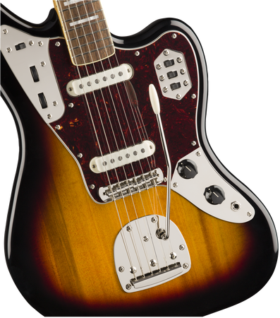 Squier Classic Vibe 70's Jaguar in 3 Tone Sunburst with Laurel Fretboard