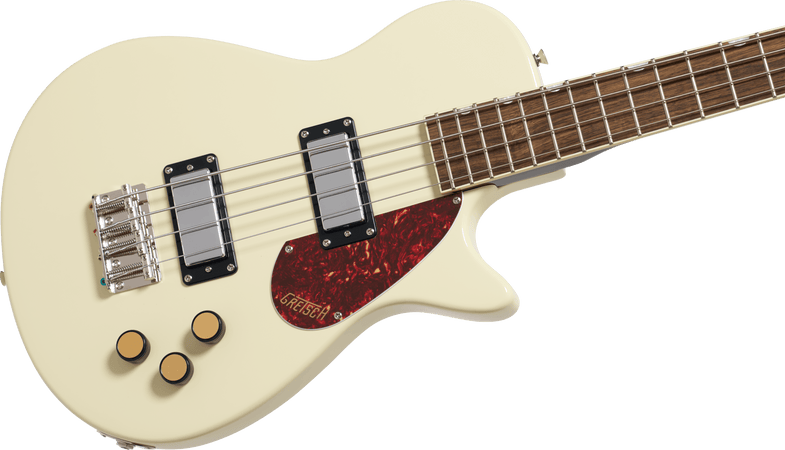 Gretsch Streamliner Jet Club Bass Single Cut in Vintage White