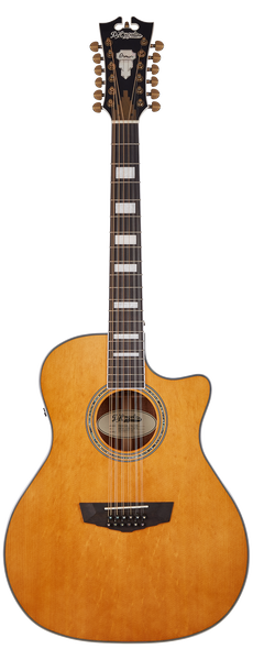 D Angelico Premier Fulton 12 String Electro Acoustic in Vintage Natura