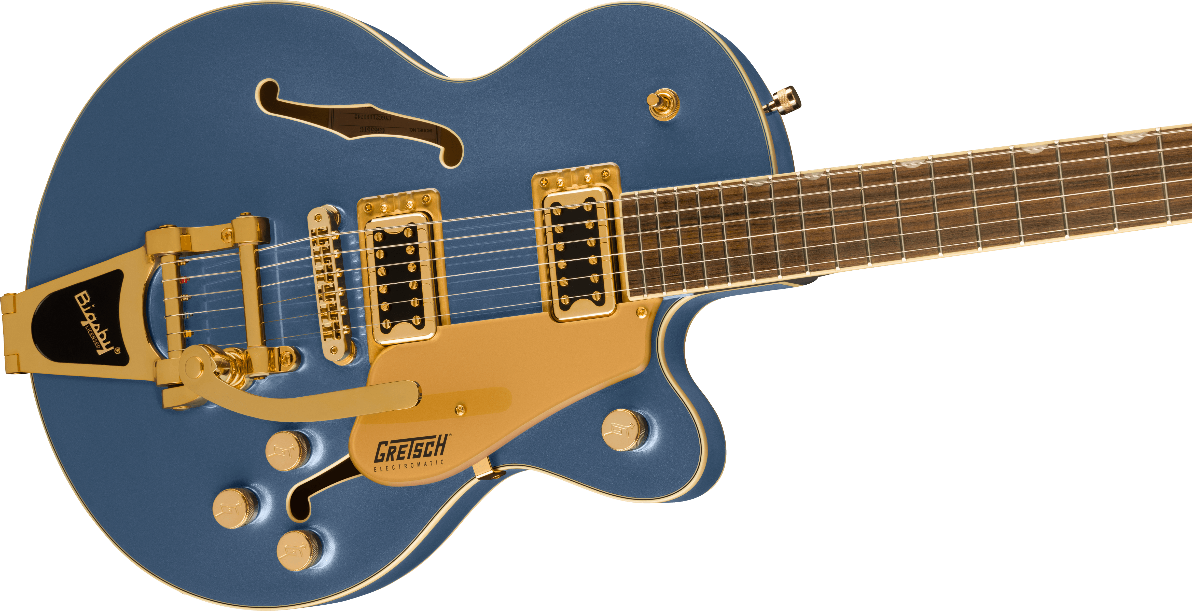 Gretsch G5655TG Electromatic Centre Block Junior Singlecut in Cerulean