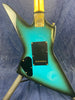 Aria Pro II ZZ Deluxe Made in Japan in Blue Black Burst with Case Pre-owned