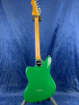 Jet Guitars JJ-350 Offset Electric Guitar in Trans Green