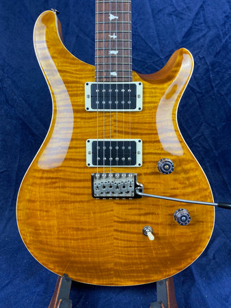 PRS CE24 USA Made 2022 Model Flame Top in Amber with Soft Case Pre-owned