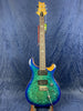 PRS SE Custom 24 Burled Ash in Lake Blue with Gig Bag