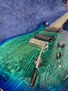 PRS SE Custom 24 Burled Ash in Lake Blue with Gig Bag