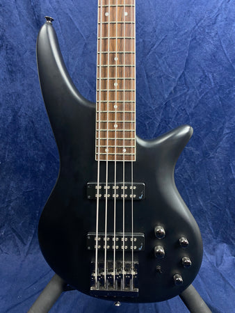 Jackson JS3V 5-String Bass in Satin Black Pre-owned