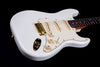 Jet Guitars JS-380 S-Type SSS Gold Hardware in White