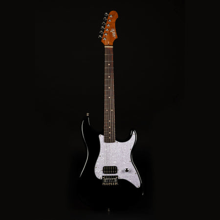 Jet Guitars JS-400 S-Type Single HB Hardtail in Black