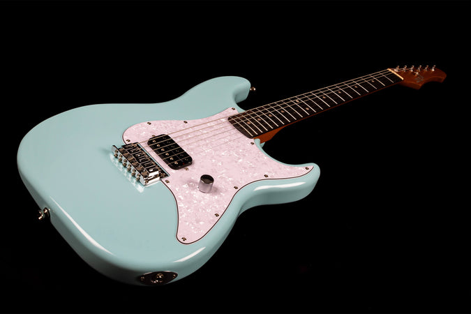 Jet Guitars JS-400 S-Type Single HB Hardtail in Blue