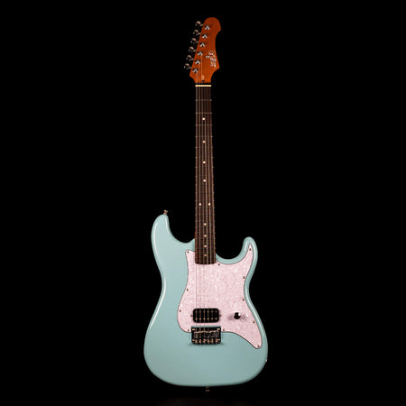 Jet Guitars JS-400 S-Type Single HB Hardtail in Blue