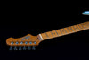 Jet Guitars JS-450 Flame Top Roasted Maple in Ocean Blue