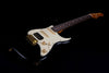 Jet Guitars JS-480 S-Type HSS Gold Hardware in Black