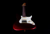 Jet Guitars JS-480 S-Type HSS Gold Hardware in Wine Red