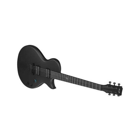 Enya Nova Go Sonic Smart Electric Guitar in Black Carbon Fiber with Case