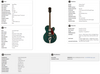 Gretsch G2420 Streamliner Hollow Body with Chromatic II Tailpiece in Cadillac Green