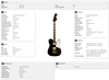 Squier Ltd Edition Paranormal Troublemaker Telecaster Deluxe Gold HDW in Black