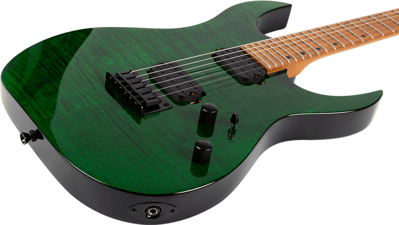 Spira S-450 Electric Guitar HH in Trans Green