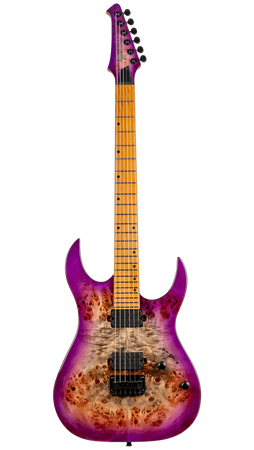 Spira S-450 Electric Guitar HH in Trans Purple