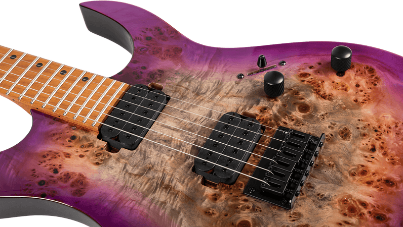 Spira S-450 Electric Guitar HH in Trans Purple