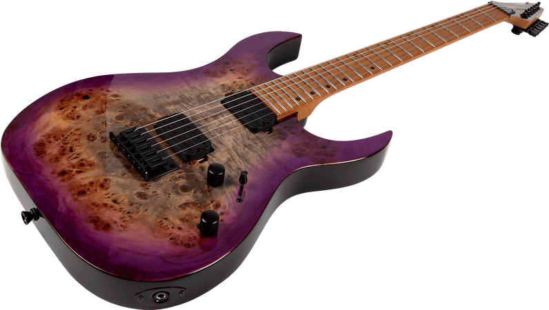 Spira S-450 Electric Guitar HH in Trans Purple