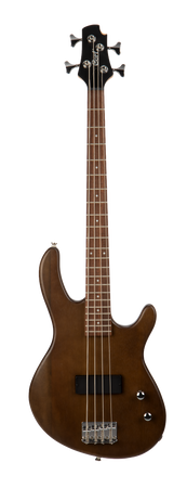 Cort Action Bass Junior in Open Pore Walnut