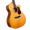 Cort Gold A6 All Solid Sitka/Bocote Electro Auditorium Acoustic in Natural with Case