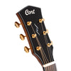 Cort Gold A6 All Solid Sitka/Bocote Electro Auditorium Acoustic in Natural with Case