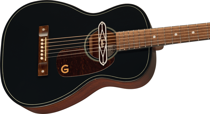 Gretsch Jim Dandy Deltoluxe Electro Parlour in Black Top