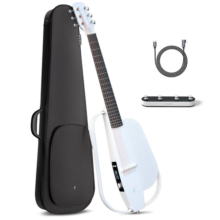 Enya NEXG2 Loop Acoustic Electric Smart Guitar in White