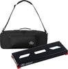 SX Pedal Board Aluminium Alloy 45x15x45cm Black