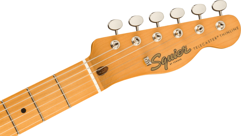 Fender Squier 60's Classic Vibe Thinline Telecaster in Natural Maple Neck - theguitarstoreonline