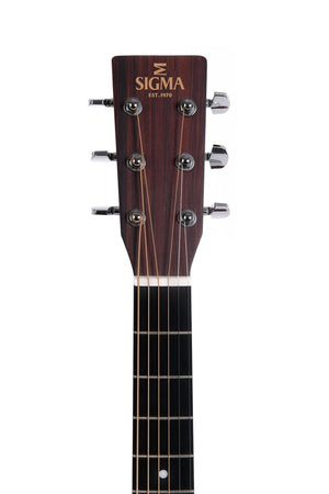 Sigma JMC-1E Jumbo Electro Acoustic Guitar in Natural - theguitarstoreonline