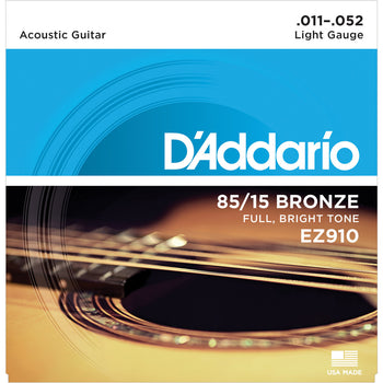 D Addario Guitar Strings D Addario Acoustic and Electric Guitar