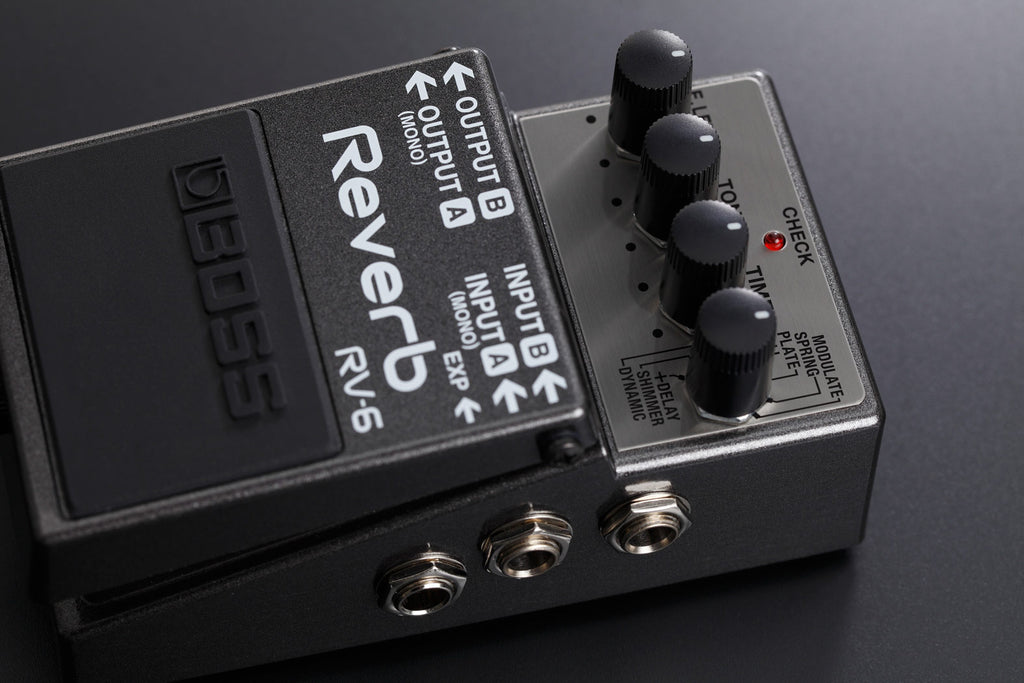 Boss RV6 Digital Reverb Stereo Guitar Effects Pedal